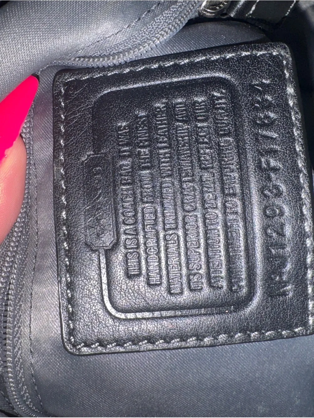 Coach Black and Charcoal Signature Canvas Shoulder Bag